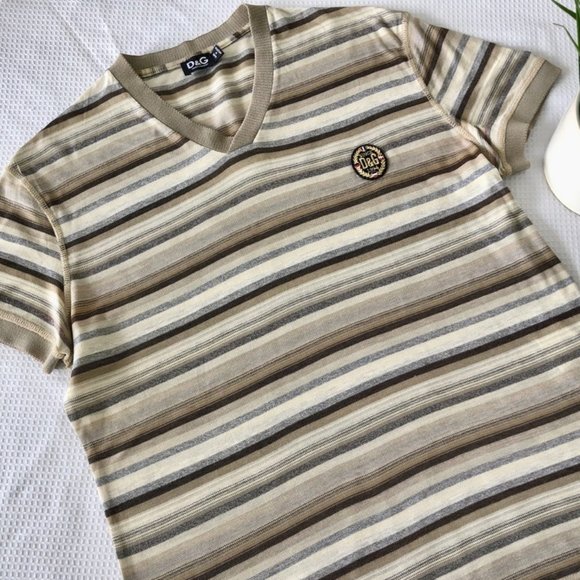 Dolce & Gabbana, Boys Sz L , Embroidered Crest Top